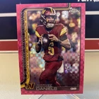 New Listing2025 Topps Chrome NFL Jayden Daniels Hot Pink X-fractor Commanders #295