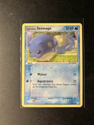 Team Aquas Seemops | 57/95 | EX Team Magma vs Team Aqua | Pokemon Karte Deutsch