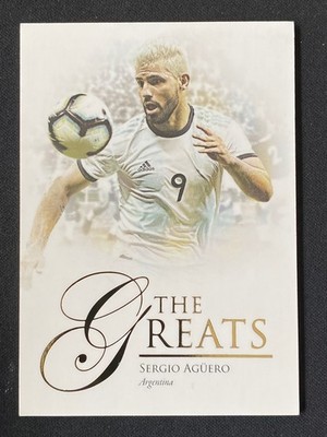 Sergio Aguero 2023 Futera Unique The Greats Base #119