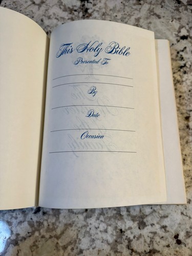 Vtg Holy Bible-King James Red Letter Keepsake Edition 1976 Vintage - Bild 7 von 13