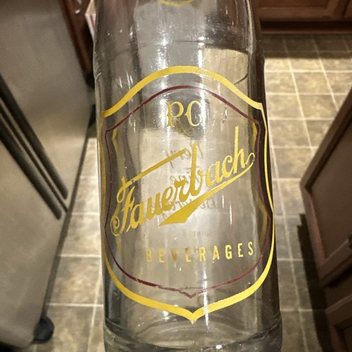 Fauerbach Beverages ACL Soda Bottle Fauerbach Brewing Co. Madison Wisconsin - Picture 5 of 15
