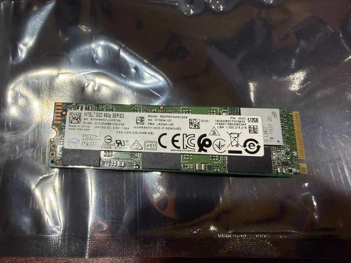 Intel M.2 Interface 512 GB Solid State Drives for sale | eBay