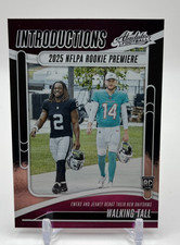 2025 Panini Absolute Introductions #I-QES Quinn Ewers / Ashton Jeanty (RC)