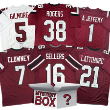 Autographed/Signed South Carolina Football Jersey Mystery Box PSA JSA BAS COA