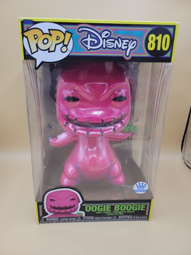 FUNKO POP! DISNEY #810 OOGIE BOOGIE 10" *BLACK LIGHT* FUNKO SHOP EXCLUSIVE - Picture 2 of 11