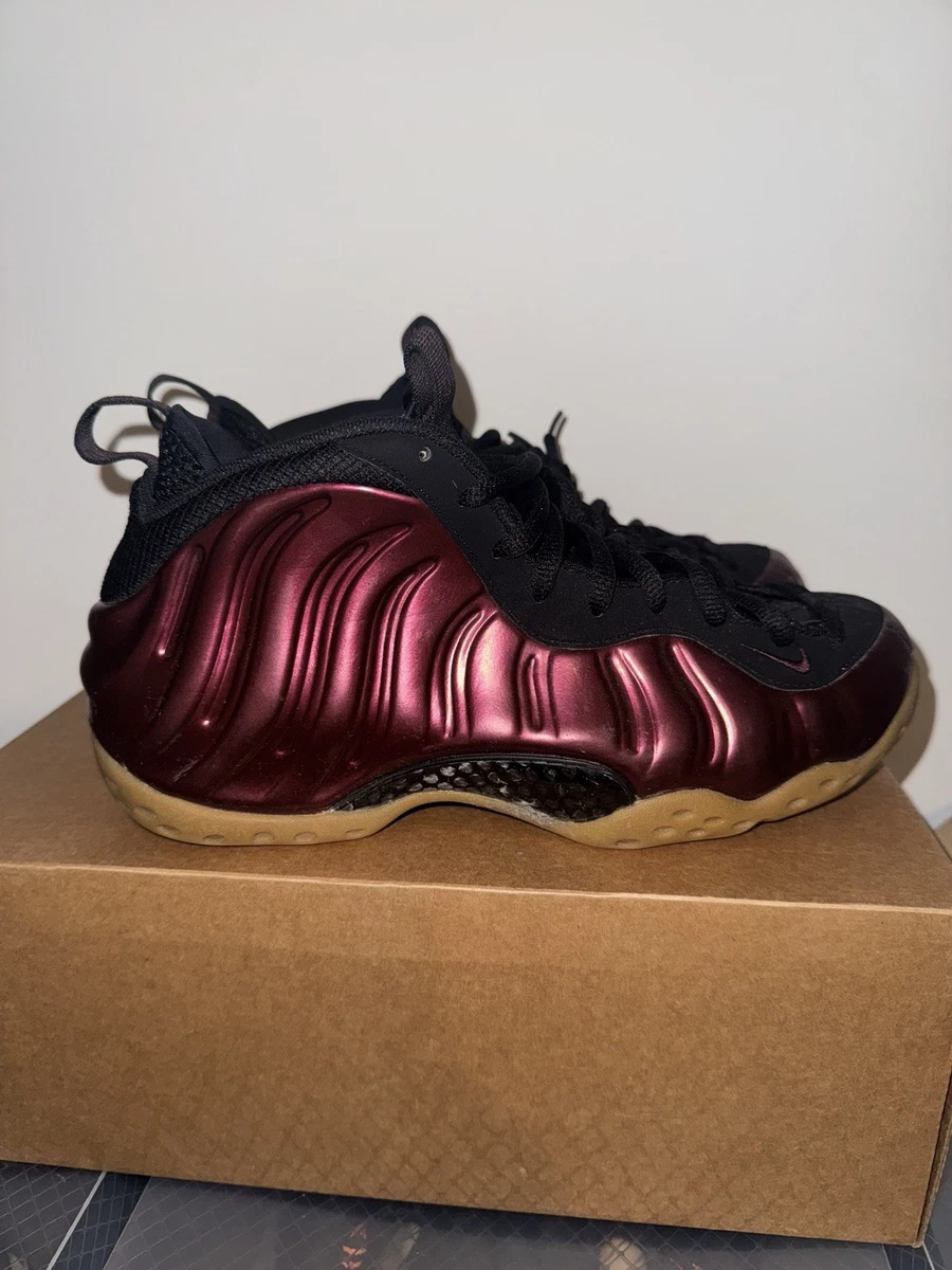 靴 AIR FOAMPOSITEONE NIGHT MAROON/BLACK-GUM Nike Air Foamposite One 