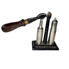 Antique 12  Gauge Reloading Tool Primer Seater Decapper for Brass Hulls (nice)