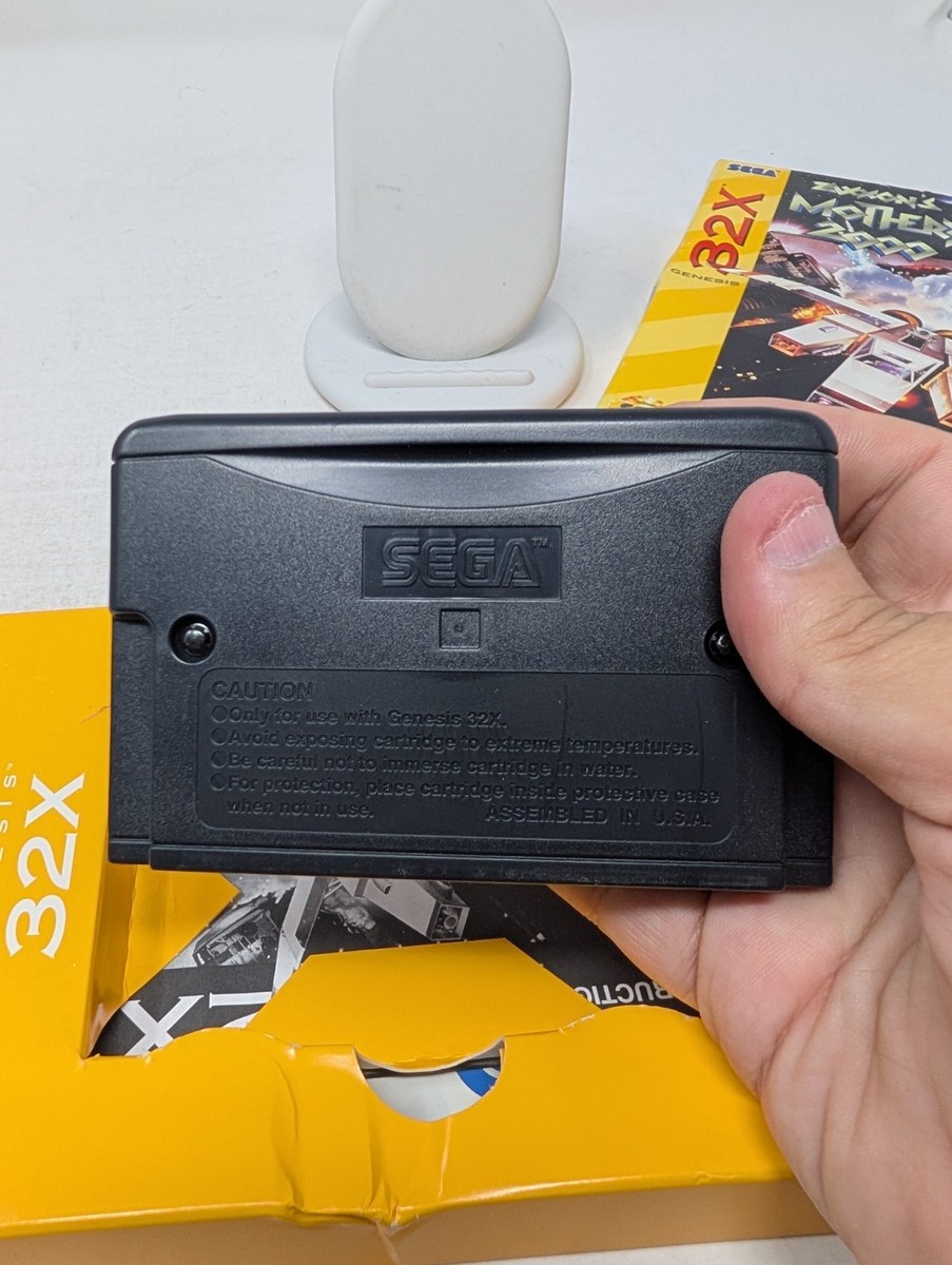 ZAXXON'S MOTHERBASE 2000 FOR SEGA 32X COMPLETE & TESTED