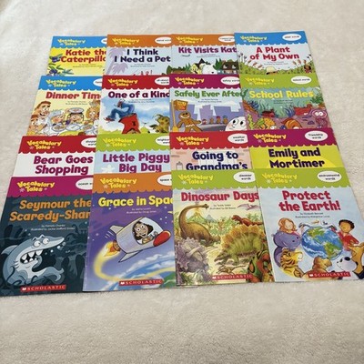 SCHOLASTIC VOCABULARY TALES 16 PB Books Vocabulary K-1st Grade Homeschooling