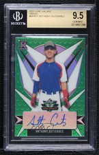 2021 Leaf Valiant Anthony Gutierrez #BA-AG1 BGS 9.5 GEM MINT Auto qf8