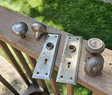 Antique Door Knobs And Lock Plates