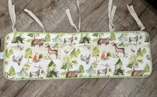 Carousel Designs Woodland Crib Rail Cover Guard Watercolor Forest Animals