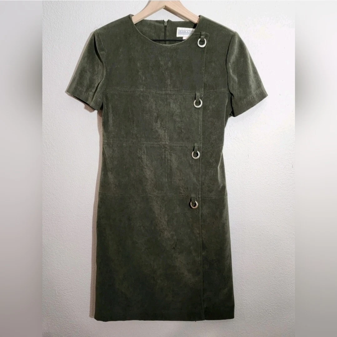 Suede Green Dresses for Women for sale | eBay