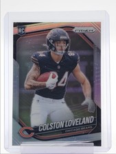 COLSTON LOVELAND 2025 PANINI PRIZM ROOKIE FOOTBALL SILVER BEARS RC Q4725