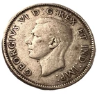 1941 CANADA 🇨🇦 25 CENTS Silver Coin - Combined Shipping - Lot C76b