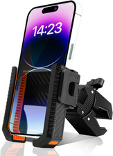 Bike Phone Holder, No Block Camera Motorcycle Phone Mount, Anti-Shake Handle