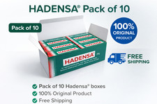 Hadensa Herbal Ointment 20g x 10  Natural Relief for Hemorrhoids Free shipping