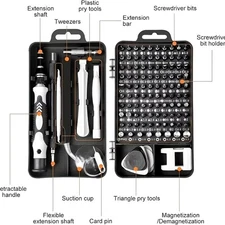 115 in 1 Magnetic Precision Repair Screwdriver Set PC Phone Electronics Tool Kit