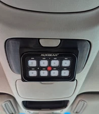2001-2007 Toyota Sequoia/Tundra Overhead Auxbeam 8 Gang Panel Mount