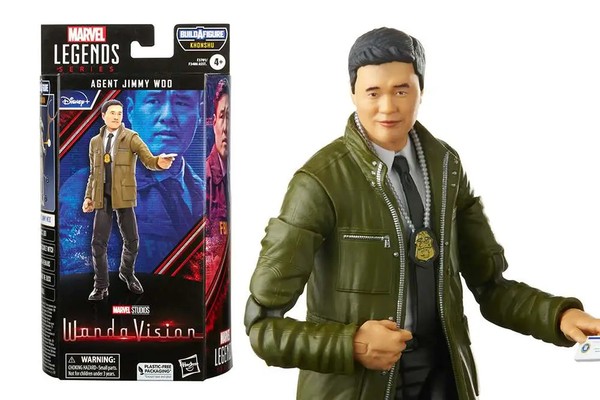 Hasbro Marvel Legends: Agent Jimmy Woo Actionfigur 15 Cm - Khonshu-image