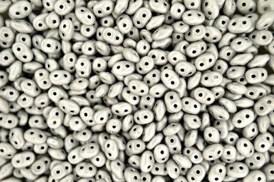 10g-50g Matubo SuperDuo Tschechische Rocailles 2,5x5mm Kristall Voll Labrador Matt