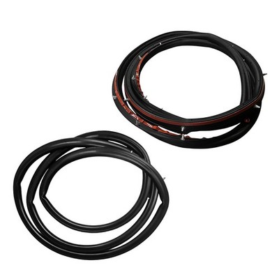 Set of 2 Weatherstrip Seals Front Driver & Passenger Side Sedan Left Right Pair