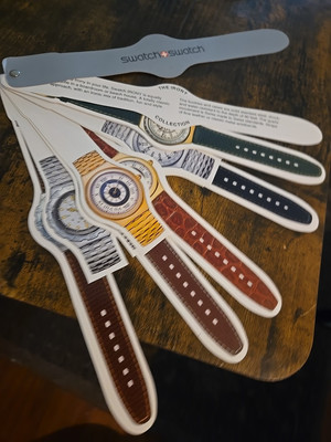 Wow! Vintage Swatch Watch IRONY  COLLECTOR'S BUNDLE Amazing Cool!