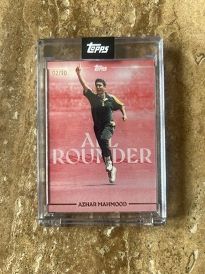 Topps Legend of Cricket Volume II Azhar Mahmood /10