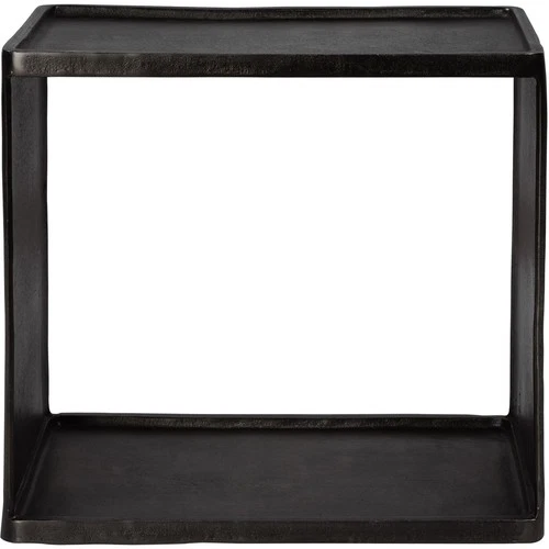 Uttermost 25147 Derwent 20 X 19 inch Dark Antique Nickel Side Table - Picture 1 of 5