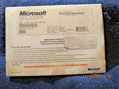 Microsoft Windows Vista Premium 64-bit Disc DSP OEI DVD 03/2007
