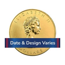 Canada $50 1-oz Gold Maple Leaf .999 Random Year BU 4402.92 per troy oz
