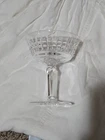 Vtg Waterford Crystal Glenmore 2-(4-3/4") Sherbet Coupe Champagne Glass