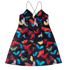 NEW ALICE + OLIVIA Tayla Butterfly Print Paneled Mini Dress SZ 8 Cocktail Party