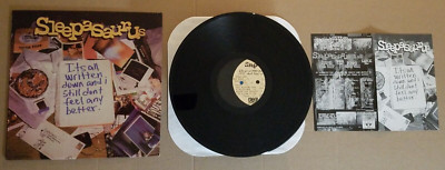 Sleepasaurus ~It's All Written Down And I Still Don't Feel Any Better~ Vinyl VG+