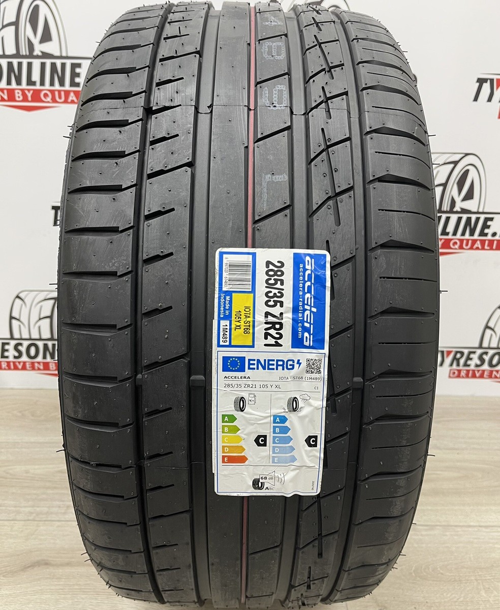 2 X 285 35 21 ACCELERA IOTA ST68 XL 105Y 285/35ZR21 BRAND