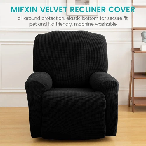 Elastischer Relaxsessel 1-Sitzer Sofa Bezug Schoner Liegesessel Bezug Schoner - Bild 53 von 56