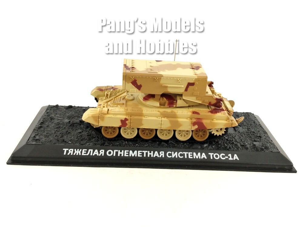 TOS ワンフィギュア　セミコンプ TOS-1 TOS-1A Heavy Flamethrower System Russian Army 1/72 Scale