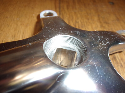 MANIVELLE DROITE PÉDALIER CPI-9 175mm vtt-route bracket BCD 130 EUR 15