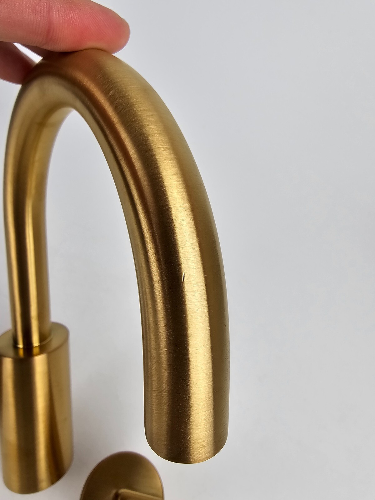 Moen Cia 2 Handle Brushed Gold Widespread Bathroom Sink Faucet *NICKS ...