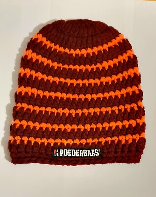 Poederbaas / Mütze / Größe: ONE SIZE Größe 50 / Orange / dunkel Rot / Mehrfarbig