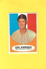 1961 Topps #224 Joe Gordon K.C. Athletics Near MINT Beauty!