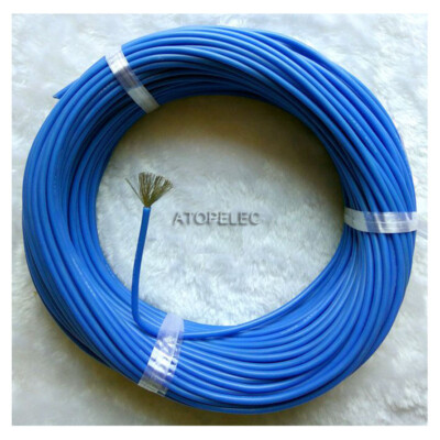5M Heat Resistant 14-30AWG Flexible Silicone Wire Tinned Copper Soft RC Cable