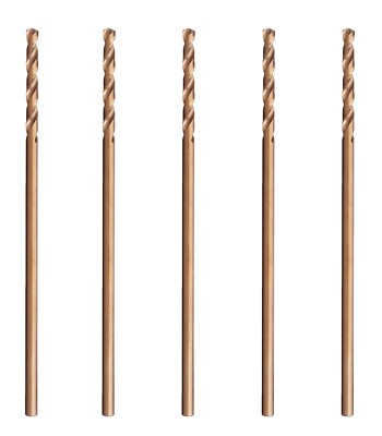 3/16''X12'' HSS Cobalt Aircraft Extension Long Drill Bits Deep Hole Drilling-5Pcs