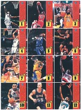CHINA - MICHAEL JORDAN - SHAREEF ABDUR-RAHIM - JASON WILLIAMS - Uncut Card Sheet