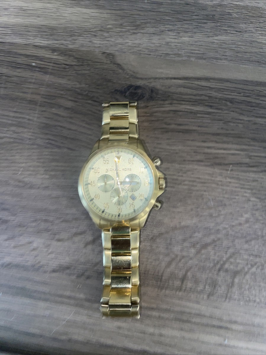 Michael Kors Gage Gold Men's Watch - MK8491 for sale online | eBay