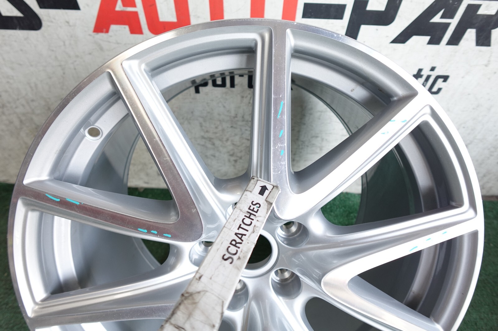 2006 2008 2009 2016 ASTON MARTIN VANTAGE REAR SINGLE WHEEL RIM 19X10 OEM AX72892