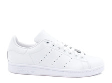 SCARPE SNEAKERS UOMO ADIDAS STAN SMITH S75104 PELLE BIANCO ORIGINALE AI 2024