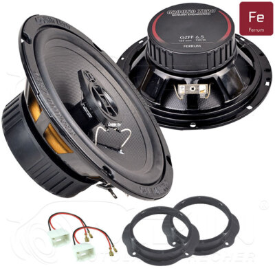 GROUND ZERO LAUTSPRECHER für FORD FOCUS II CC 2007-2010 Front Tür 120W 165 #B6R9