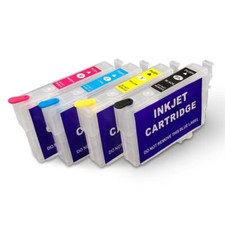 Refillable Cartridge With Chip for Epson WF-7830 WF-7835 WF-7840 WF-3820 Printer