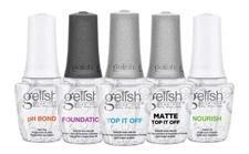 Harmony Gelish Top + Base + Matte + Bond + Oil 5pcs Set For Soak Off Gel 2023